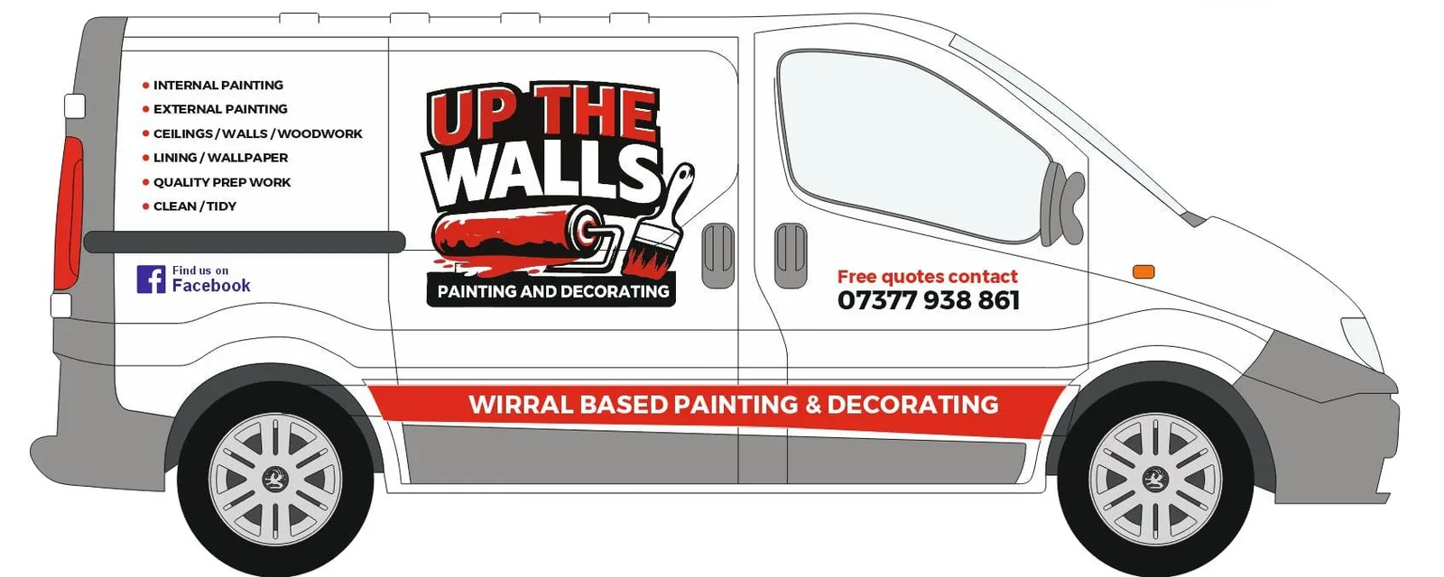 Van graphics design proof